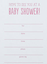 Load image into Gallery viewer, Hallmark Baby Shower Invitations, Onesie (Pack of 10 Invites and Envelopes for Baby Girl)
