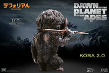 Load image into Gallery viewer, Star Ace Toys Dawn of The Planet of The Apes: Koba with Spear Defo-Real Soft Vinyl Statue, Multicolor 6 inches
