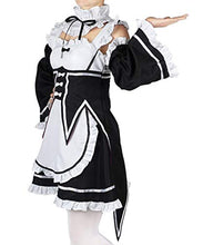Load image into Gallery viewer, for Maid Cosplay Costume Black White Dress of Women Cute Loli Style S-L (L)
