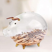 Load image into Gallery viewer, Shanbor Gift Transparent Piggys Bank, Glass Portable Money Jar, Children Girls for Kids Boys
