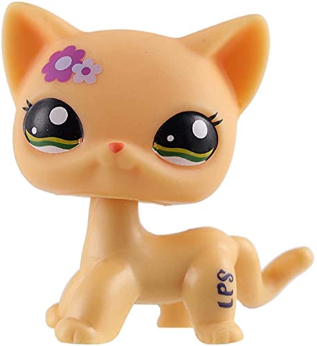 Random Pick Different 5PCS Littlest Pet Shop LPS Animal Cat Figure Kids  Xmas Toy