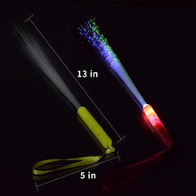 Load image into Gallery viewer, M.best 12pcs Glow Sticks Party Supplies, 3 Modes Colorful Flashing LED Light Up Glow Wands Sticks for Party Favors
