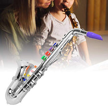 Load image into Gallery viewer, Okuyonic Children Musical Instrument Exquisite for Children for Saxophone Beginners(Silver)
