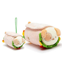 Anirollz Plush Stuffed Animal 2pcs Set Dog Burrito Toy Gift Set for Kids Puppiroll