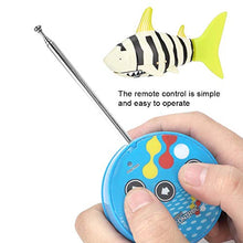 Load image into Gallery viewer, Simulation Baby Fish Toy, Mini Innovative Cute Animal Shaped Bath Toy Remote Control Toys Children Gift(Yellow Stripe)
