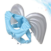 Yardwe Float Suit Inflatable Swimsuit Angel Wings Inflatable Vest Inflatable Jacket Swimming Ring for Swimming Safety