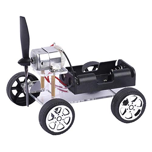 better18 Wind Powered Car Model Making Accessories Set, Mini DIY Wind Power Car Making Set, Educational Toy for Kids