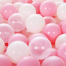 Load image into Gallery viewer, PlayMaty Ball Pit Balls - 2.36inches Phthalate&amp;BPA Free Plastic Ocean Colour Play Balls for Kids Toddlers and Babys for Playhouse Play Tent Playpen Pool Party Decoration Pack of 70 (Pink)
