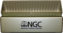Load image into Gallery viewer, NGC Plastic Storage Box for 20 Slab Coin Holders
