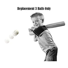 Load image into Gallery viewer, Fisher-Price Triple Hit Foam Baseball -  (3pk) Replacement Balls,White
