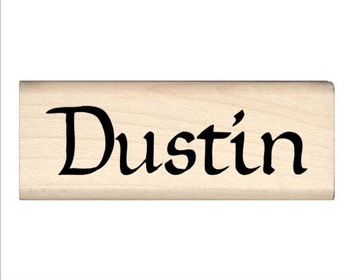 Stamps by Impression Dustin Name Rubber Stamp