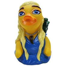 Load image into Gallery viewer, CelebriDucks GameBirds of Thrones Ducknerys - Premium Bath Toy Collectible - TV Show Themed - Perfect Present for Collectors, Celebrity Fans, Music, and Movie Enthusiasts
