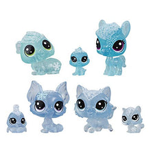 Load image into Gallery viewer, Littlest Pet Shop Frosted Wonderland Pet Friends Toy, Blue Theme, Includes 7 Pets, Ages 4 &amp; Up
