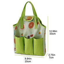 Load image into Gallery viewer, Maritown Gardening Tool Tote Bag, Children&#39;s Gardening Tools Storage Bag with Multiple Pockets for Toys and Tools Watering Can
