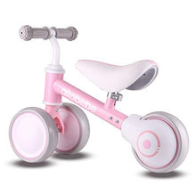 Load image into Gallery viewer, allobebe Baby Balance Bike, Cute Toddler Bikes 12-36 Months Gifts for 1 Year Old Girl Bike to Train Baby from Standing to Walking with Adjustable Seat Silent &amp; Soft 3 Wheels
