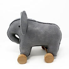 Load image into Gallery viewer, Jack Rabbit Creations  Felt Rolling Toy Elephant
