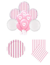 Load image into Gallery viewer, PINK Dog Party Supply For 16 Guests And Balloon Bouquet
