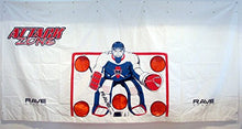 Load image into Gallery viewer, RAVE Sports Attack Zone 16&#39; x 8&#39; Hockey Shooting Tarp
