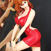 Load image into Gallery viewer, Figure Statue 24cm (9.5&#39;&#39;) FUJIKO Mine II RED Dress (Version A) Part 5 Lupin III Glitter &amp; GLAMOURS Series Banpresto Japan

