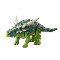 Jurassic World Toys Fierce Force Sauropelta Dinosaur Action Figure with Movable Joints, Realistic Sculpting & Single Strike Feature, K Gift Ages 3 Years & Older, Mixed
