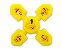 Load image into Gallery viewer, Hanukkah Dreidel Fidget Spinner Glossy Yellow Emoji, Chanukkah Toys
