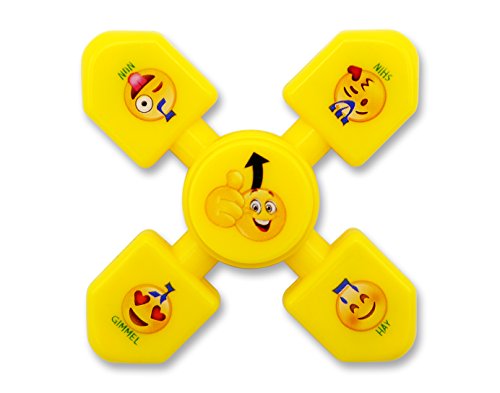 Hanukkah Dreidel Fidget Spinner Glossy Yellow Emoji, Chanukkah Toys