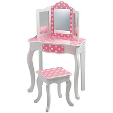 Load image into Gallery viewer, Filii - Fashion Polka Dot Prints Gisele Play Vanity &amp; Beauty Accessories Set
