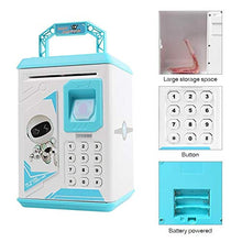 Load image into Gallery viewer, JYDQM Electronic Piggy Bank ATM Password Money Box Cash Coins Saving ATM Bank Safe Box Auto Scroll Paper Banknote Gift for Kids
