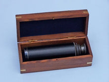 Load image into Gallery viewer, Captain&#39;s Brass Antique Spyglass Telescope 15&quot; with Rosewood Box - Antique Spyg
