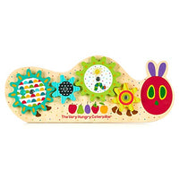 World of Eric Carle Caterpillar Gears Wooden Jigsaw Puzzle for Preschool Kids & Toddlers