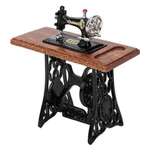 Load image into Gallery viewer, Dollhouse Accessories Furniture Accessories Wooden Dolls Dollhouse Furniture 1:12 Dollhouse Sewing Machine Miniature Sewing Machine for Dollhouse
