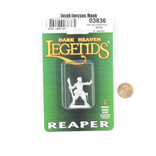 Load image into Gallery viewer, Jakob Janssen Monk Miniature 25mm Heroic Scale Figure Dark Heaven Legends Reaper Miniatures
