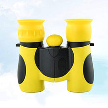 Load image into Gallery viewer, LIOOBO 1 Pc Children Binocular Toy with Optical Lens Science Experiment Toy Binocular Telescope for Kids Children (Yellow)
