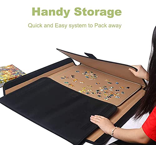 HZW Jigsaw Puzzle Case Portable Puzzle Board with Trays and Cover 1000 –  ToysCentral - Europe