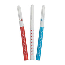 Load image into Gallery viewer, PATRIOTIC SECRET MESSAGE PENS - Stationery - 12 Pieces
