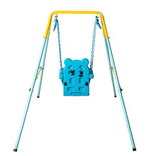 Load image into Gallery viewer, HLC Folding Toddler Blue Secure Swing with Safety seat for Baby/chirldren&#39;s Gift
