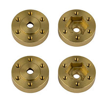 Load image into Gallery viewer, Team Associated Beadlock Hex Adapters, Brass: FT Enduro, ASC42104
