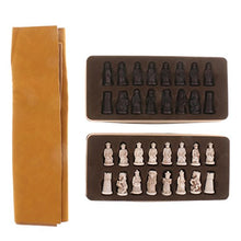 Load image into Gallery viewer, LoveinDIY Portable Travel Set Chess Game Checkerboard+Antique Soldier Chessman 1 Set
