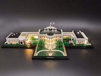 Brick Loot Deluxe LED Lighting Light Kit for YOUR LEGO Architecture The White House Set 21054 (NOTE: The Model is NOT Included)