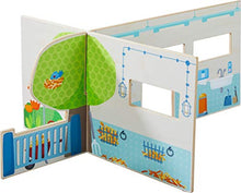 Load image into Gallery viewer, HABA Little Friends Veterinary Clinic Play Set - 4 Detailed Rooms with 1 Vet Figure, Kitten, Kennels and Accessories
