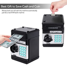 Load image into Gallery viewer, EPHVODI Piggy Bank for Boys Girls, Electronic Coin Money Bank with Password Protection, ATM Saving Bank Paper Money Scroll Saving Box
