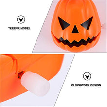 Load image into Gallery viewer, BESTOYARD 5pcs Halloween Wind Up Toys Funny Pumpkin Clockwork Toys Goody Bag Fillers for Children Halloween Trick Toy Supplies
