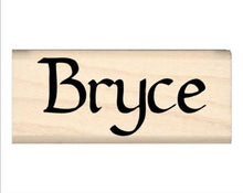 Load image into Gallery viewer, Stamps by Impression Bryce Name Rubber Stamp
