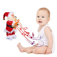 Load image into Gallery viewer, NUOBESTY Christmas Musical Doll Electric Singing Santa Claus Doll Christmas Party Toys for Children (Red Style 3)
