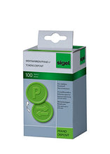 Load image into Gallery viewer, Sigel WM009 Tokens Deposit, Green,  0.98 inch, 100 pcs.
