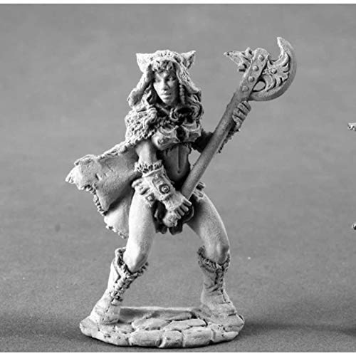 Kyrie Female Barbarian Miniature 25mm Heroic Scale Figure Dark Heaven Legends Reaper Miniatures
