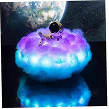 Load image into Gallery viewer, Led Colorful Clouds Astronaut Lamp with Rainbow Effect Children&#39;s Night Light Creative Decoration Gifts

