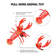 Load image into Gallery viewer, Kisangel 5pcs Clockwork Lobster Toy Lobster Pull Along Toy Children Wind-up Toy Animal Party Favors Toy for Boys Girls Kids Toddlers
