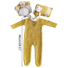 Load image into Gallery viewer, CHBC 1Set Newborn Photography Props Pillow Hat Romper Jumpsuit Bear Doll Accessories Baby Bodysuit Clothes Customized Photo Gifts Set Girl Outfits
