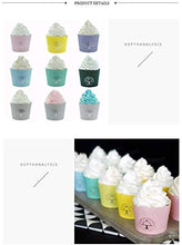 Load image into Gallery viewer, BUYT Food Props Simulation Artificial Food Paper Cup Cake,Kitchen Pretend Toy Decoration,Fake Cupcake 4 Color Doll House Ornaments Accessory Realistic Fake Food (Color : Green)
